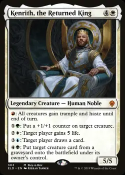 Kenrith, the Returned King (BABP-303) - Throne of Eldraine Foil - Image 1