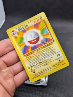 Electrode 21/102 Rare Base Set Pokemon Card WOTC LP-NM - Image 2