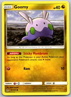 Goomy 91 C Forbidden Light Pokemon NM/M - Image 1