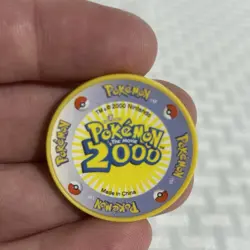 Lugia Pokemon 2000 Nintendo Pokemon The Movie Yellow Promo Coin - Image 1