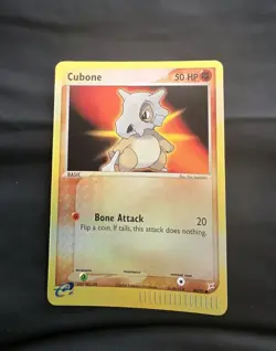 Pokemon TCG Cubone EX Team Magma vs. Team Aqua 40/95 Common 50 NM Reverse Holo - Image 1