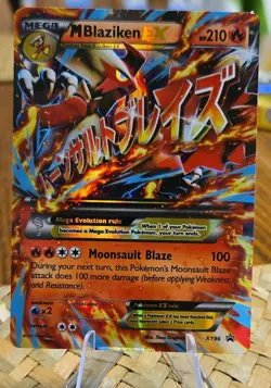 Pokemon TCG M Blaziken EX XY86 XY Promos Holo English 2015 210 HP - Image 1