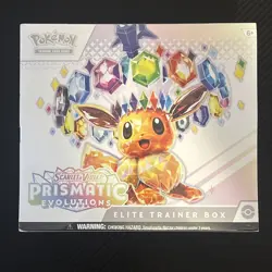 Pokemon TCG Prismatic Evolutions Elite Trainer Box ETB New - Image 1