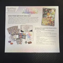 Pokemon TCG Prismatic Evolutions Elite Trainer Box ETB New - Image 3