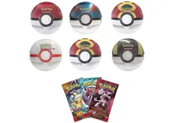 Pokemon TCG Scarlet & Violet Poke Ball Tin 6-Pack - Image 2