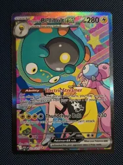 Iono’s Bellibolt ex 279 Special Illustration Rare Ascended Heroes Pokemon TCG - Image 1