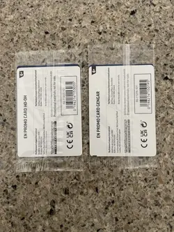 Pokemon GameStop Promo Sealed Gengar 050/088 & Ho-Oh 010/086 HD Swirls Centered - Image 2