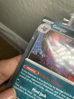 Pokemon GameStop Promo Sealed Gengar 050/088 & Ho-Oh 010/086 HD Swirls Centered - Image 3