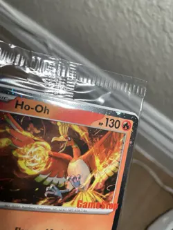 Pokemon GameStop Promo Sealed Gengar 050/088 & Ho-Oh 010/086 HD Swirls Centered - Image 5