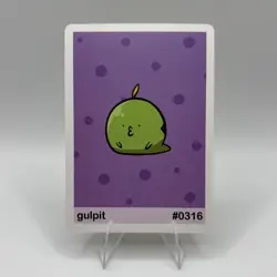 Pookiemoot Gen 3 - Gulpit (Gulpin) #0316 - Pokemon Fan Art Non TCG - Image 1