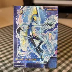 Pokemon Eif Origin 5.0 - Inteleon UR-024 - Qi Yuan Chinese Non TCG - Image 1