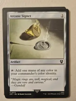 MTG l Arcane Signet (x4 Playset) | (NM) Lord of the Rings Commander - Image 1