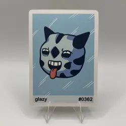 Pookiemoot Gen 3 - Glazy (Glalie) #0362 - Pokemon Fan Art Non TCG - Image 1