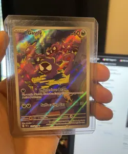 The Pokemon Company Gastly Illustration Rare Holo 177/162 SV05 EN HP60 - Image 1