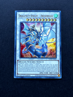 Yugioh! Dragunity Knight - Areadbhair - 1st Ed GFTP-EN043 Ultra Rare (NM) 2020 - Image 1
