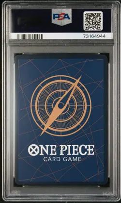2022 ONE PIECE SHANKS ALTERNATE ART OP01-120 ROMANCE DAWN SEC PSA 10 GEM MINT - Image 2