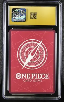 CGC 10 Pristine Trafalgar Law One Piece 2022 Romance Dawn Jpn OP01-002 Alt Art - Image 2