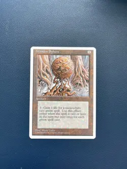 MTG Wooden Sphere Fourth Edition 359/379 Regular Uncommon - NM+ Never Played! - Image 1