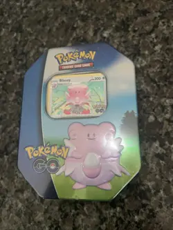 Pokemon Go Trading Card Tin Featuring: Blissey - NEW, sealed - Image 1