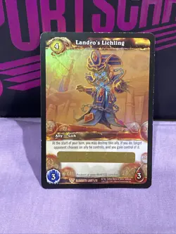 World of Warcraft TCG | Landro’s Lichling | Unused Loot Card (Pet) Warcraft TCG - Image 1