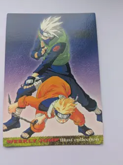 Naruto 10 Weekly Shonen Jump Card Jump Festa 2002 Kakashi - Image 1