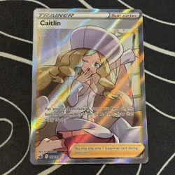 Caitlin (Full Art) 189/198 Pokemon Card Swsh06: Sword & Shield - Chilling Reign - Image 1