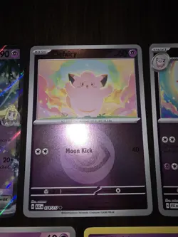 9 Cleffa, Clefairy & Clefable Pokemon Cards. NM See Description - Image 3