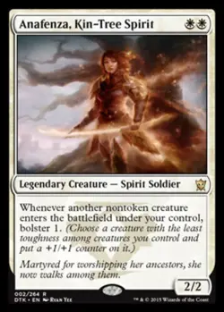 4x Anafenza, Kin-Tree Spirit Moderate Play, English Dragons of Tarkir MTG Magic - Image 1