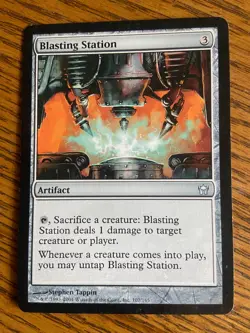 Wizards Blasting Station Fifth Dawn Uncommon Artifact Regular EN 107 - Image 1