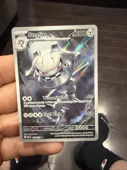 STEELIX 150/132 ILLUSTRATION RARE MEGA EVOLUTION POKEMON NM - Image 1