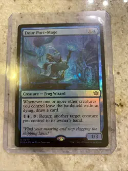 Dour Port-Mage Bloomburrow Foil - Image 1