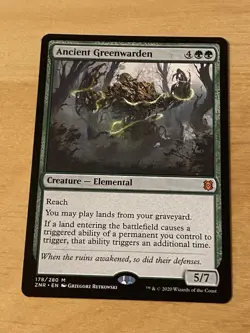 Ancient Greenwarden - Zendikar Rising *NM* Near Mint MTG - Image 1