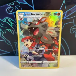 Hisuian Arcanine TG08/TG30 - Lost Origin NM Pokemon tcg - Image 1