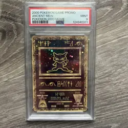 2000 POKEMON GAME MOVIE POKEMON 2000 MOVIE ANCIENT MEW PSA 9 - Image 1