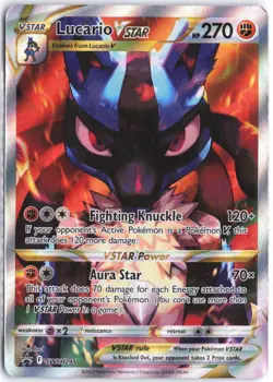 Lucario VSTAR SWSH291 Holo Promo Sword & Shield Promo Pokemon NM - Image 1