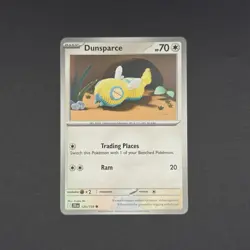 Pokemon TCG DUNSPARCE #120/159 Journey Together Common - Image 1