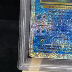 2002 Pokemon Legendary Omastar Reverse Holo #58/110 PSA 8 - Image 4