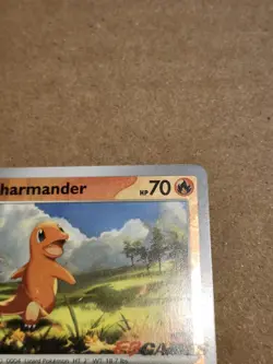 Charmander 004/165 EB Games Stamped Promo 151 Pokemon NM *US Seller *print line - Image 2