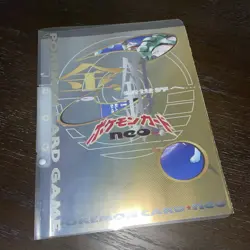 Japanese Exclusive Pokemon Neo Genesis Promo Premium Folder File Binder (Empty) - Image 1