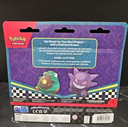 Pokemon TCG: 2024 Back to School Gengar Eraser Blister Pack – Sealed - Image 4