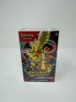 Pokemon TCG Mega Evolution Ascended Heroes Booster Bundle 6 Packs Sealed - Image 1