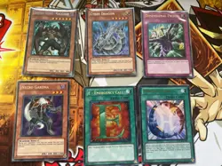 Yugioh Ra Yellow Mega Pack RYMP E-EMERGENCY CALL, DIMENSIONAl PRISON, CYBER LOT - Image 1
