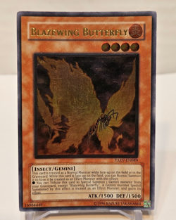 ULTIMATE Rare Blazewing Butterfly TAEV-EN089 Unlimited Yugioh 864 - Image 1