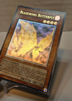 ULTIMATE Rare Blazewing Butterfly TAEV-EN089 Unlimited Yugioh 864 - Image 3