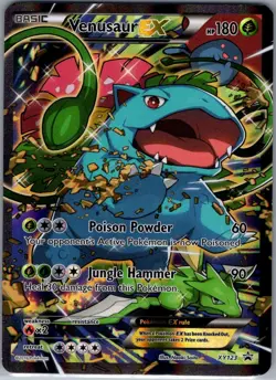 Venusaur EX XY123 XY Promos - Pokemon Card - NM - Image 1