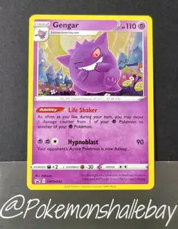 Gengar SWSH052 - Sword & Shield Promo *NM* Holo Black Star Pokemon Card - Image 1