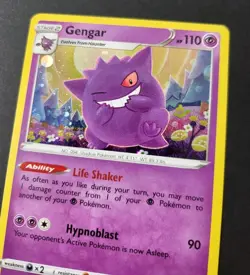 Gengar SWSH052 - Sword & Shield Promo *NM* Holo Black Star Pokemon Card - Image 3