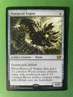 Wurmcoil Engine [C14 - 283] - MP [Normal] TCG MTG - Image 1