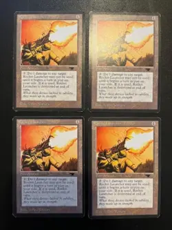 MTG- Rocket Launcher x4 - Antiquities - Image 1