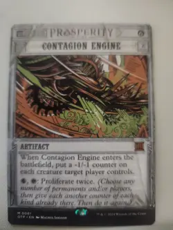 Contagion Engine Outlaws of Thunder Junction: Breaking News Regular - Image 1